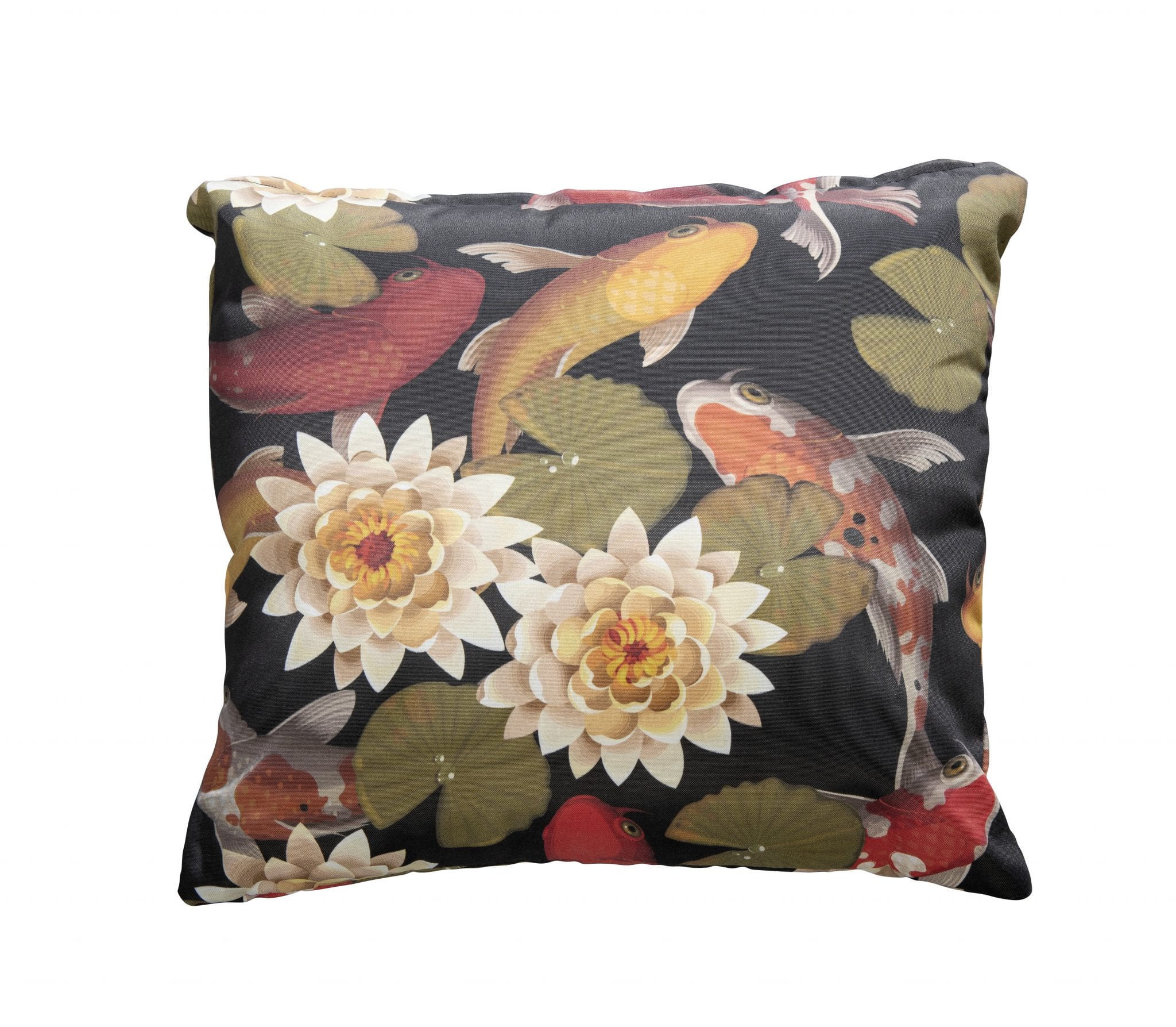 Decorative cushion 50x50 - koi with blossom | Yoi Furniture