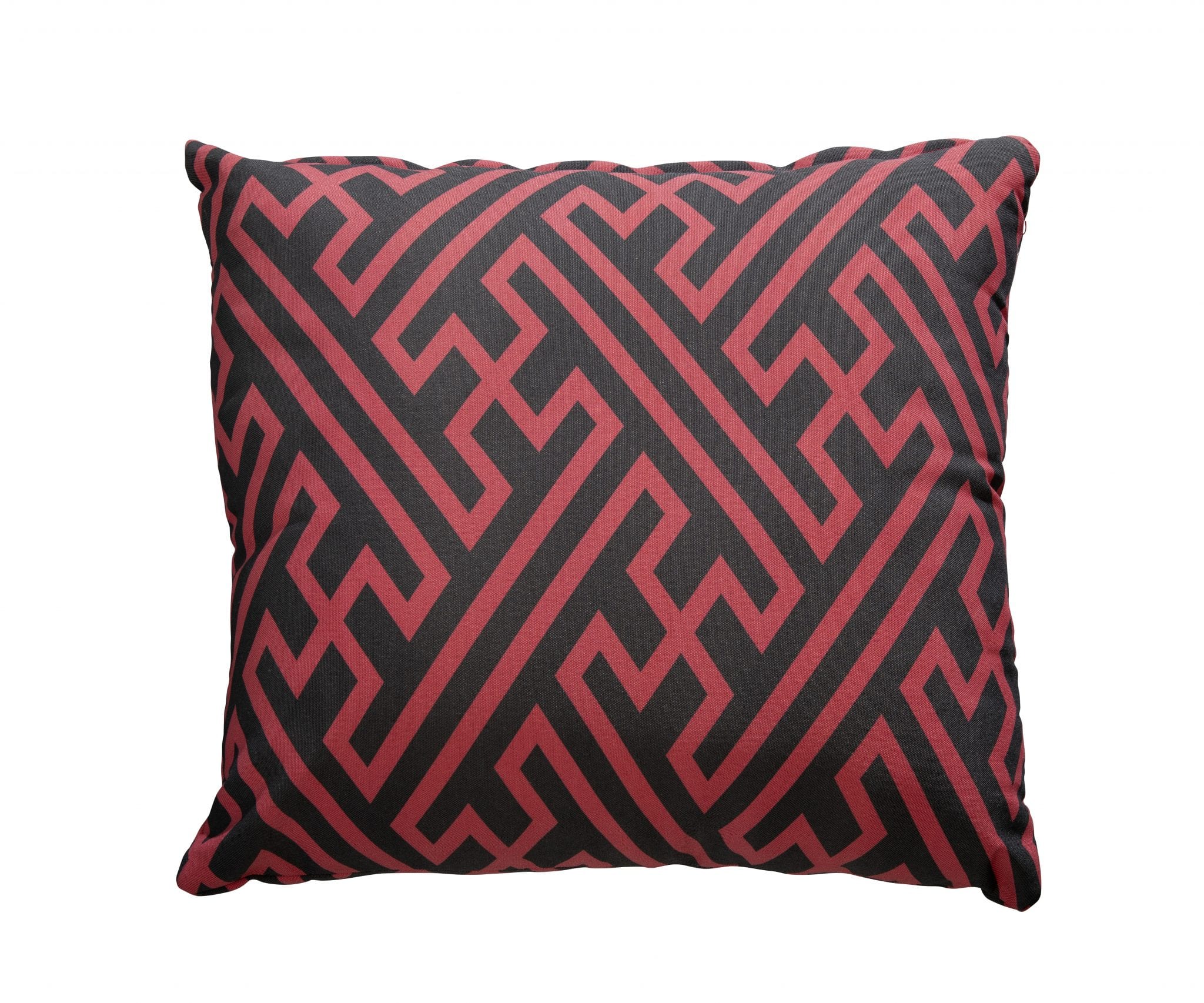 Decorative cushion 50x50 - maze red | Yoi Furniture