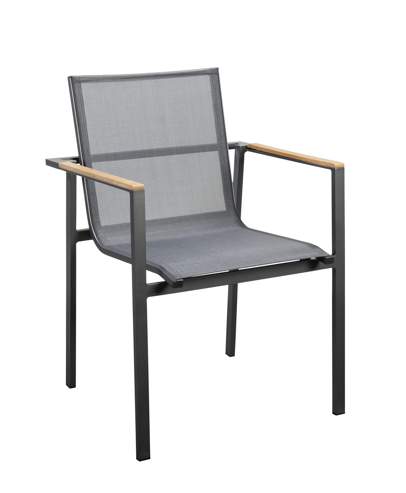 Mizu stackable dining chair - carbon | Yoi Furniture